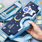 Space Theme Multifunctional Pencil Box for Kids