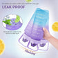 3 Pcs Leak-proof Motivational Water Bottle Set