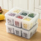 Multi-Function 6-Grid Fridge Box