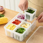 Multi-Function 6-Grid Fridge Box