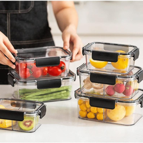 3-Piece Airtight Container (1100ML- 1PCS, 700ML- 1PCS, 300ML- 1PCS)